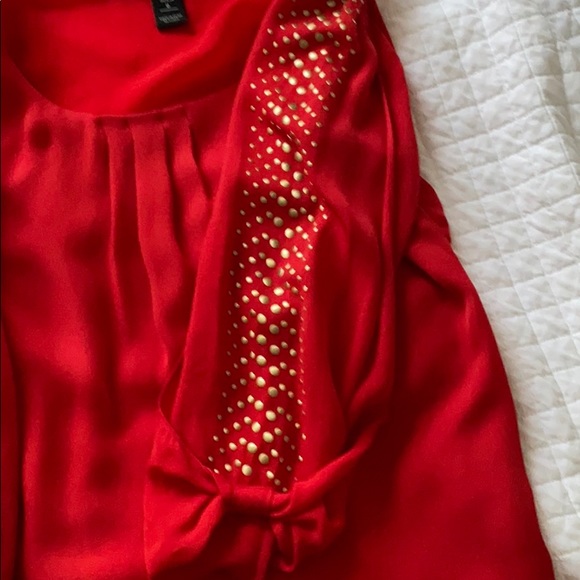 WHBM Silk Blouse. - Picture 2 of 2